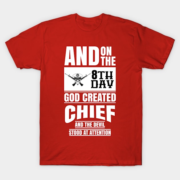 8th Day Chief T-Shirt by veerkun